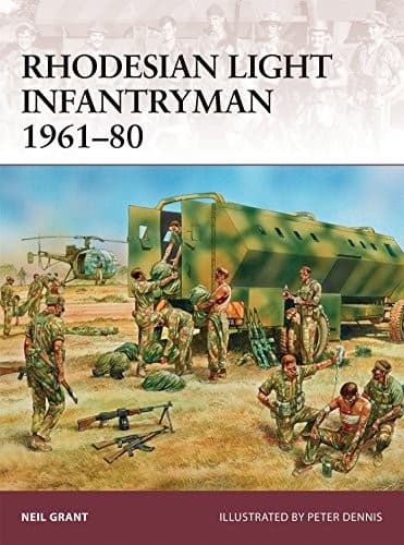 Tapa de Rhodesian Light Infantryman 1961–80