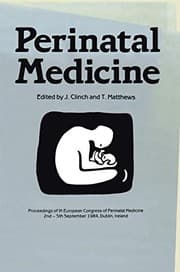 Tapa de Perinatal Medicine