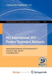 Tapa de HCI International 2011 Posters' Extended Abstracts