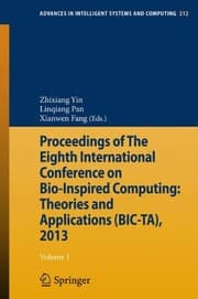 Tapa de Proceedings of The Eighth International Conference on Bio-Inspired Computing