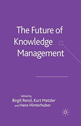 Tapa de The Future of Knowledge Management