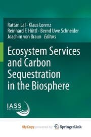 Tapa de Ecosystem Services and Carbon Sequestration in the Biosphere