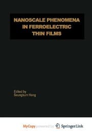 Tapa de Nanoscale phenomena in ferroelectric thin films