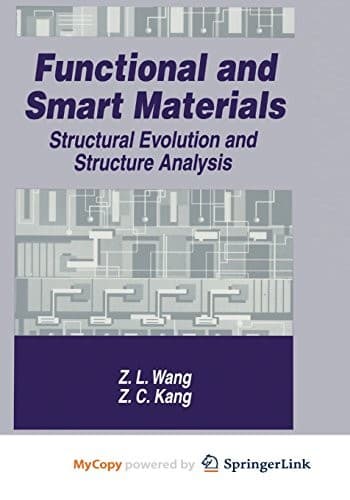 Tapa de Functional and Smart Materials
