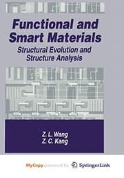 Tapa de Functional and Smart Materials