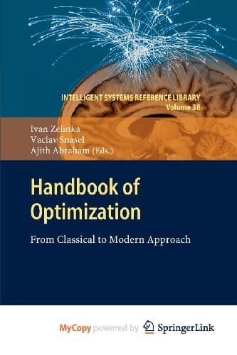 Tapa de Handbook of Optimization