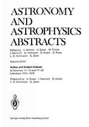 Tapa de Author and Subject Indexes