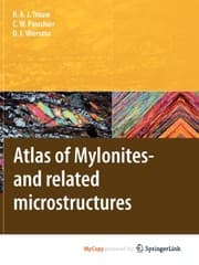 Tapa de Atlas of Mylonites - and related microstructures