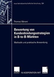Tapa de Bewertung von Kundenbindungsstrategien in B-to-B-Märkten