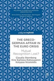 Tapa de The Greco-German Affair in the Euro Crisis