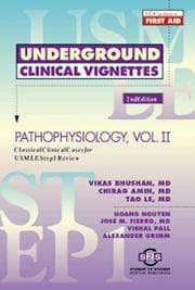 Tapa de Underground Clinical Vignettes: Pathophysiology, Volume Ii