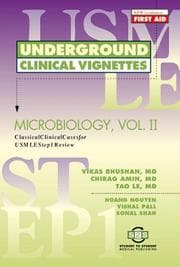 Tapa de Underground Clinical Vignettes: Microbiology, Volume II