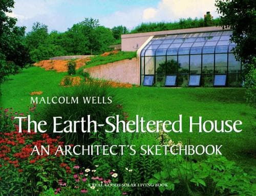 Tapa de The earth-sheltered house