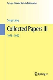 Tapa de Collected Papers III