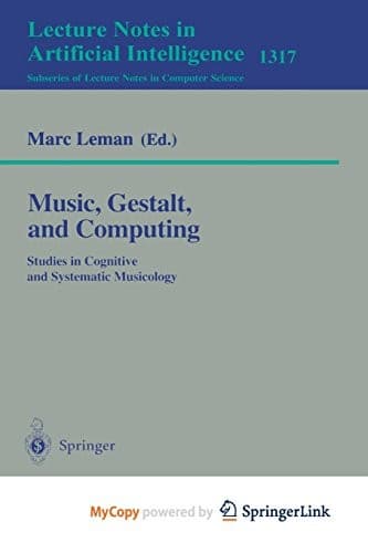 Tapa de Music, Gestalt, and Computing