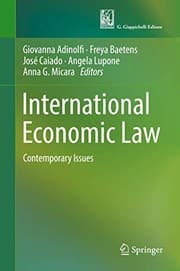 Tapa de International Economic Law