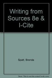 Tapa de Writing from Sources 8e & i-cite