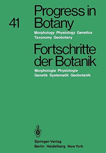 Tapa de Progress in Botany / Fortschritte der Botanik