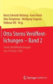 Tapa de Otto Sterns Veröffentlichungen – Band 2