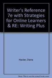 Tapa de Writer's Reference 7e with Strategies for Online Learners & Re