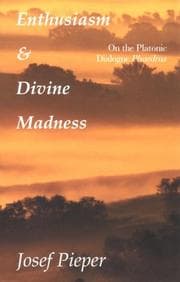 Tapa de Enthusiasm and divine madness