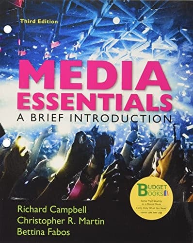 Tapa de Loose-leaf Version for Media Essentials