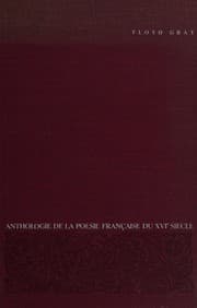 Tapa de Anthologie de la poèsie française du XVI. siècle
