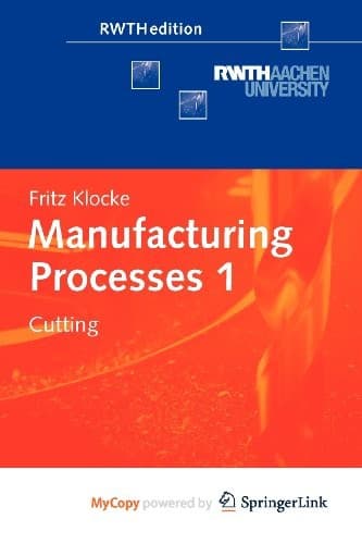 Tapa de Manufacturing Processes 1