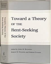 Tapa de Toward a theory of the rent-seeking society