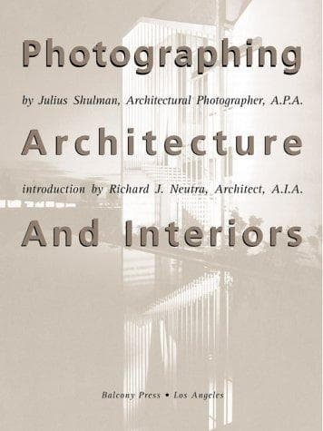 Tapa de Photographing Architecture and Interiors