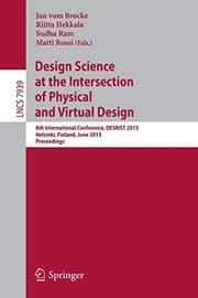 Tapa de Design Science at the Intersection of Physical and Virtual Design