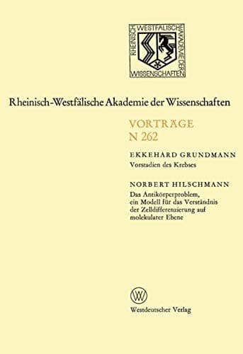 Tapa de Vorstadien des Krebses