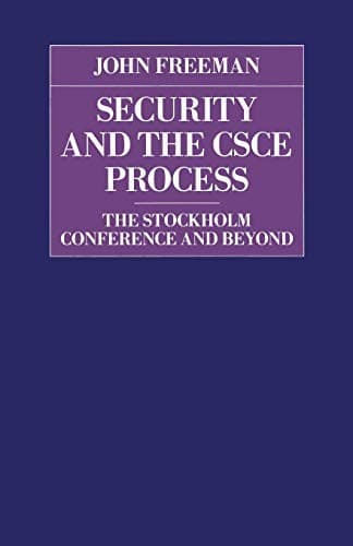 Tapa de Security and the CSCE Process