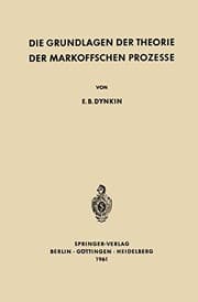 Tapa de Die Grundlagen der Theorie der Markoffschen Prozesse