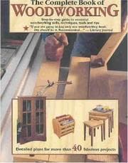 Tapa de The Complete Book of Woodworking