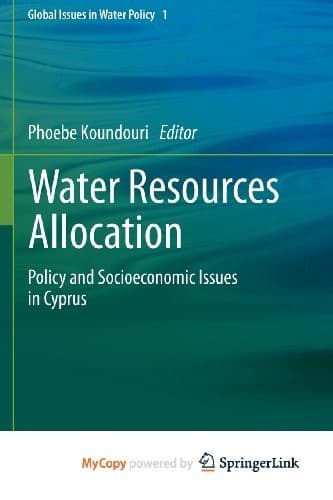 Tapa de Water Resources Allocation