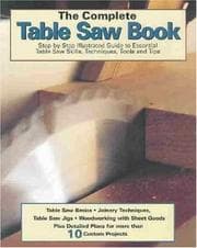 Tapa de Complete Table Saw Book