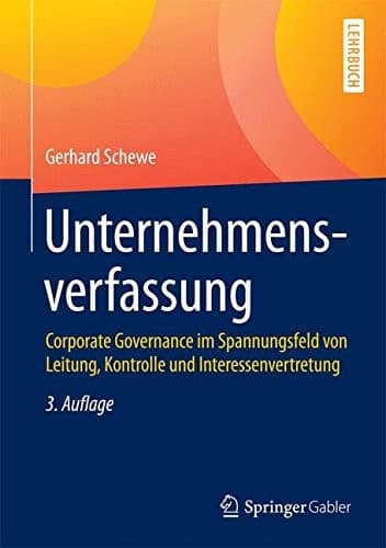 Tapa de Unternehmensverfassung