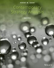 Tapa de Contemporary Strategy Analysis