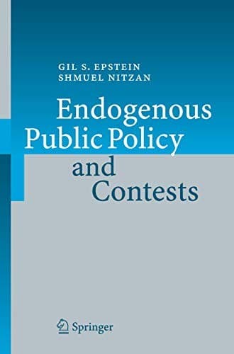 Tapa de Endogenous Public Policy and Contests