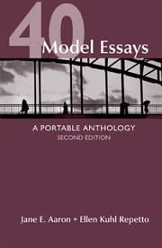 Tapa de 40 Model Essays