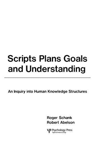 Tapa de Scripts, plans, goals and understanding