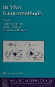 Tapa de In vivo neuromethods