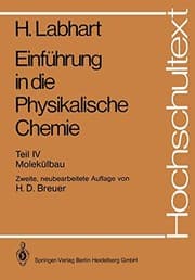 Tapa de Einführung in die Physikalische Chemie : Teil 4