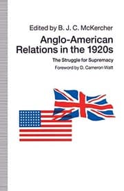 Tapa de Anglo-American Relations in the 1920s