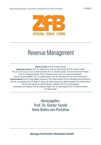 Tapa de Revenue Management