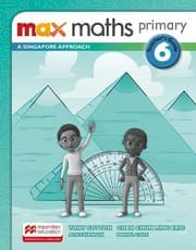 Tapa de Max Maths Primary A Singapore Approach Grade 6 Teacher's Book