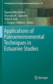 Tapa de Applications of Paleoenvironmental Techniques in Estuarine Studies