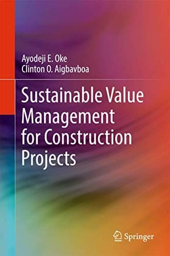 Tapa de Sustainable Value Management for Construction Projects