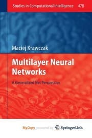 Tapa de Multilayer Neural Networks